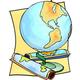 Globe clipart
