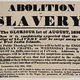 Abolition of slavery the glorious 1st of august 1838