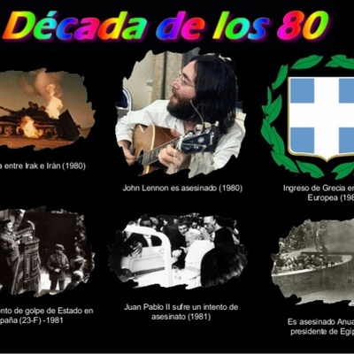 Timeline: HECHOS IMPORTANTES DE COLOMBIA ENTRE 1980 Y1990
