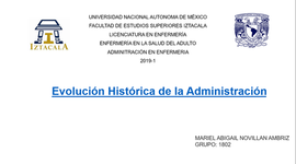 Timeline: Evolución Histórica de la Administración