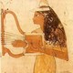 Ancient egyptian music lyre