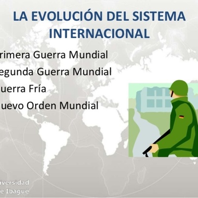 Timeline: Evolución del sistema internacional -----CRISTIAN GUERRERO