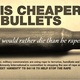 Amnesty rape is cheaper than a bullet