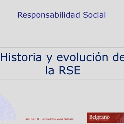 Timeline: Desarrollo histórico de la responsabilidad corporativa.