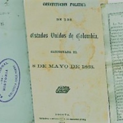 Timeline: CONSTITUCIONES DE COLOMBIA