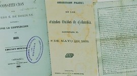 Timeline: CONSTITUCIONES DE COLOMBIA