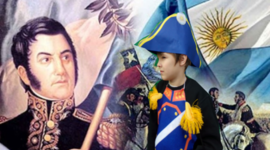 Timeline: Línea de tiempo: "la vida de San Martín".