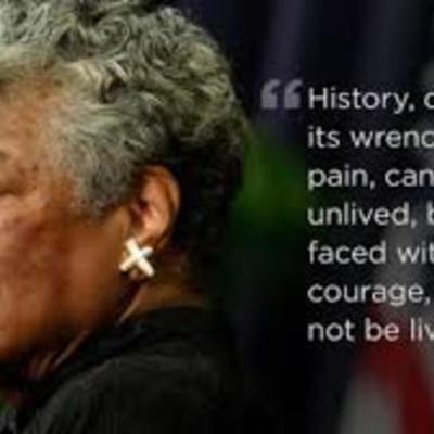 Timeline: Maya Angelou Time