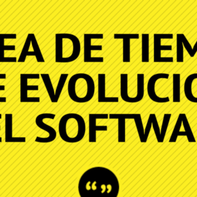 Timeline: evolucion del software