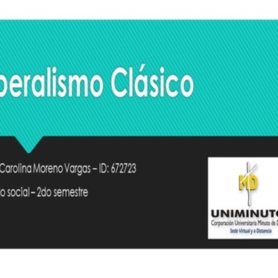 Timeline: Liberalismo Clásico, ( libro de: Molina Gerardo; llamado: brevario de ideas políticos.)