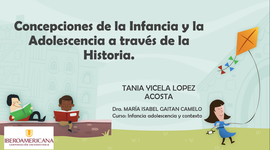 Timeline: Concepciones de la Infancia y la Adolescencia a través de la Historia.