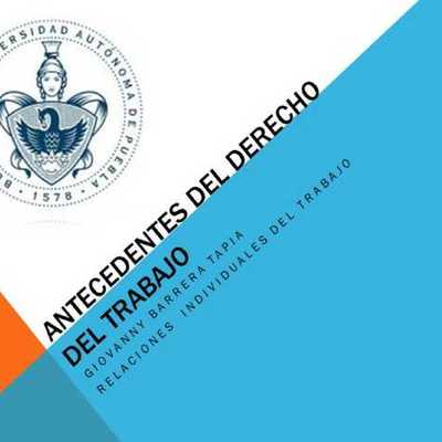 Timeline: Antecedentes históricos del derecho del trabajo