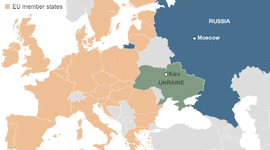 Timeline: Ucrania, Rusia y la UE