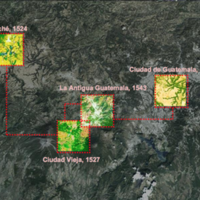 Timeline: Traslados de la Ciudad de Guatemala