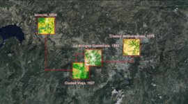 Timeline: Traslados de la Ciudad de Guatemala