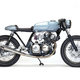 Cafe racer blue