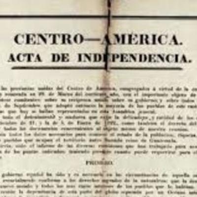 Timeline: Independencia de Centroamérica