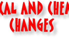 Timeline: phys and chem change :]