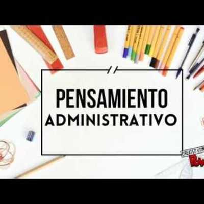 Timeline: Pensamiento Administrativo