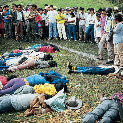 Timeline: La violencia en Colombia