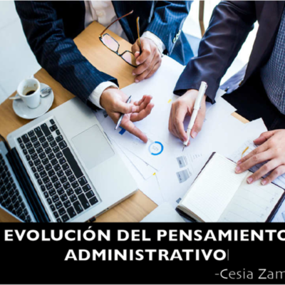 Timeline: EVOLUCIÓN DEL PENSAMIENTO ADMINISTRATIVO