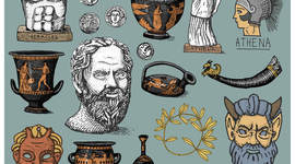 Timeline: Procesos históricos y educativos en Grecia (Primera parte)