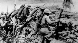 Timeline: Første verdenskrig