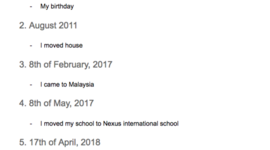 Timeline: Significant events