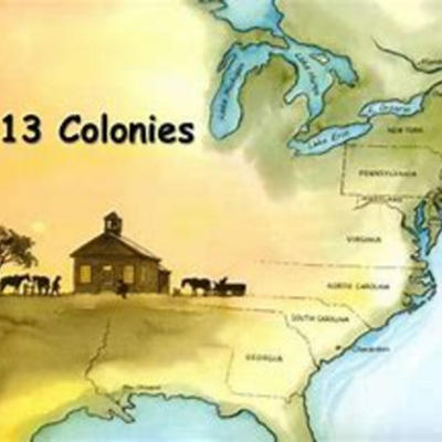 Timeline: 13 Colonies