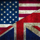 British american flags