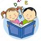 Depositphotos 66002885 stock illustration children reading a book