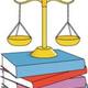 Tn legal balance with law books clipart 7153