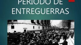 Timeline: PERIODO ENTRE GUERRAS: transición primera guerra mundial a segunda guerra mundial.