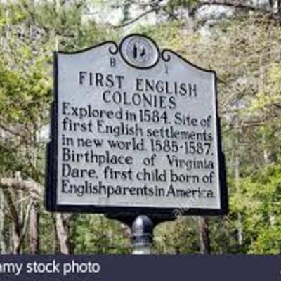 Timeline: English settlement