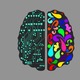 820 logical and creative brain hemispheres 1280x800 vector wallpaper