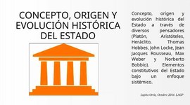 Timeline: Origen y  evolución del Estado