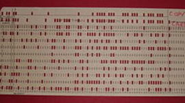 Timeline: la primera tarjeta perforada