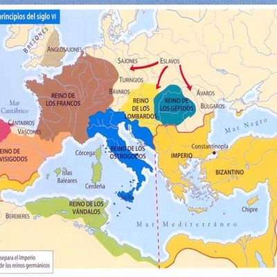 Timeline: BAJA EDAD MEDIA EN EUROPA (1000-1450)