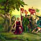 First landing of columbus on the shores of the new world at san salvador pg reproductions