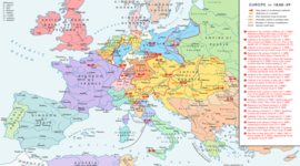 Timeline: Europa 1848-1849