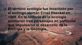 Timeline: Historia de la ecología.