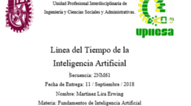 Timeline: Linea del Tiempo de la Inteligencia Artificial por Martínez, Erwing