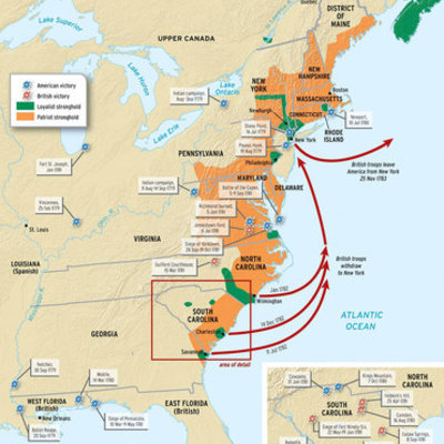 Timeline: American Revolution Battles, Graham Lorenz, Block 5