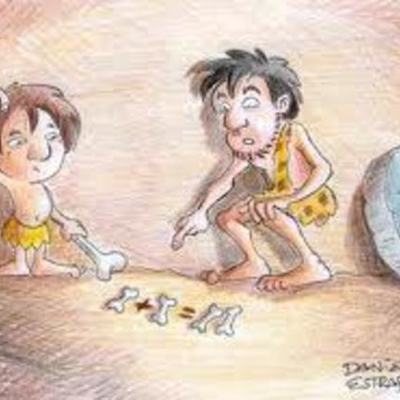 Timeline: A necessidade de contar , a criação dos números e sua evolução.