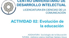 Timeline: Evolución de la Educación