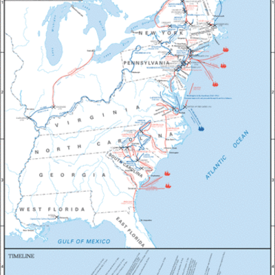 Timeline: American Revolution Battles | Sean Hobday | 4b