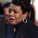 Angelou at clinton inauguration (cropped 2)