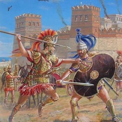 Timeline: the Trojan war by Arturo Jimenez