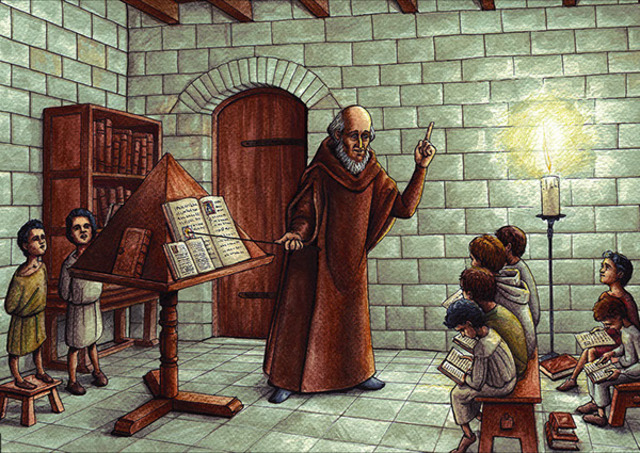 De San Agustín al Imperio Carolingio timeline | Timetoast timelines