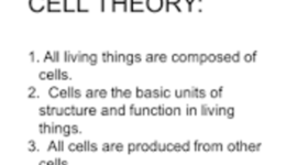 Timeline: How The Cell Theory Evolved + The Endosymbiotic Theory